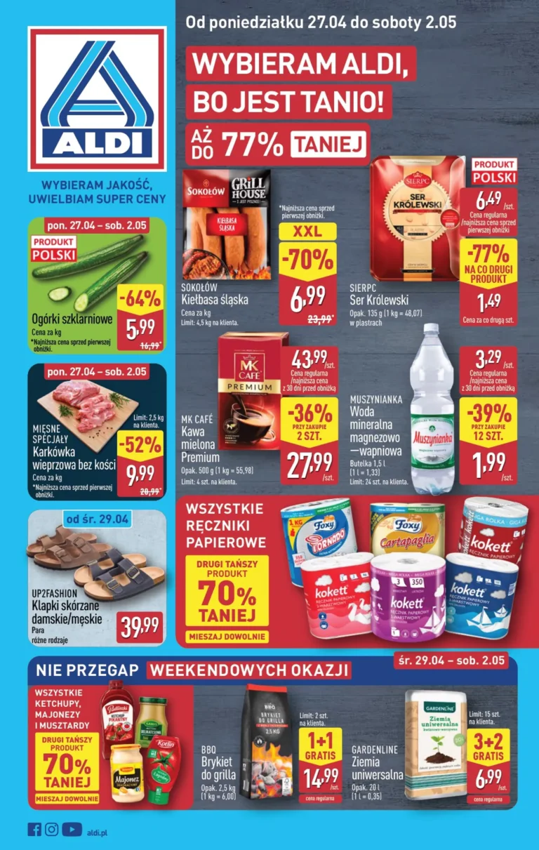 Aldi Gazetka od 27.04.2026