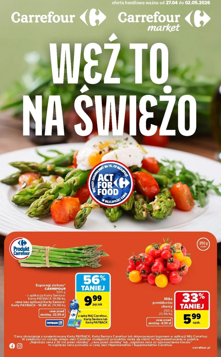 Carrefour Gazetka od 27.04.2026