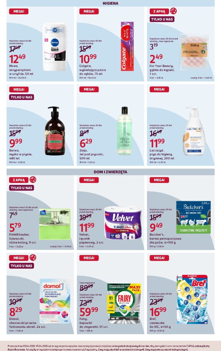 Rossmann Gazetka od 09.04.2026
