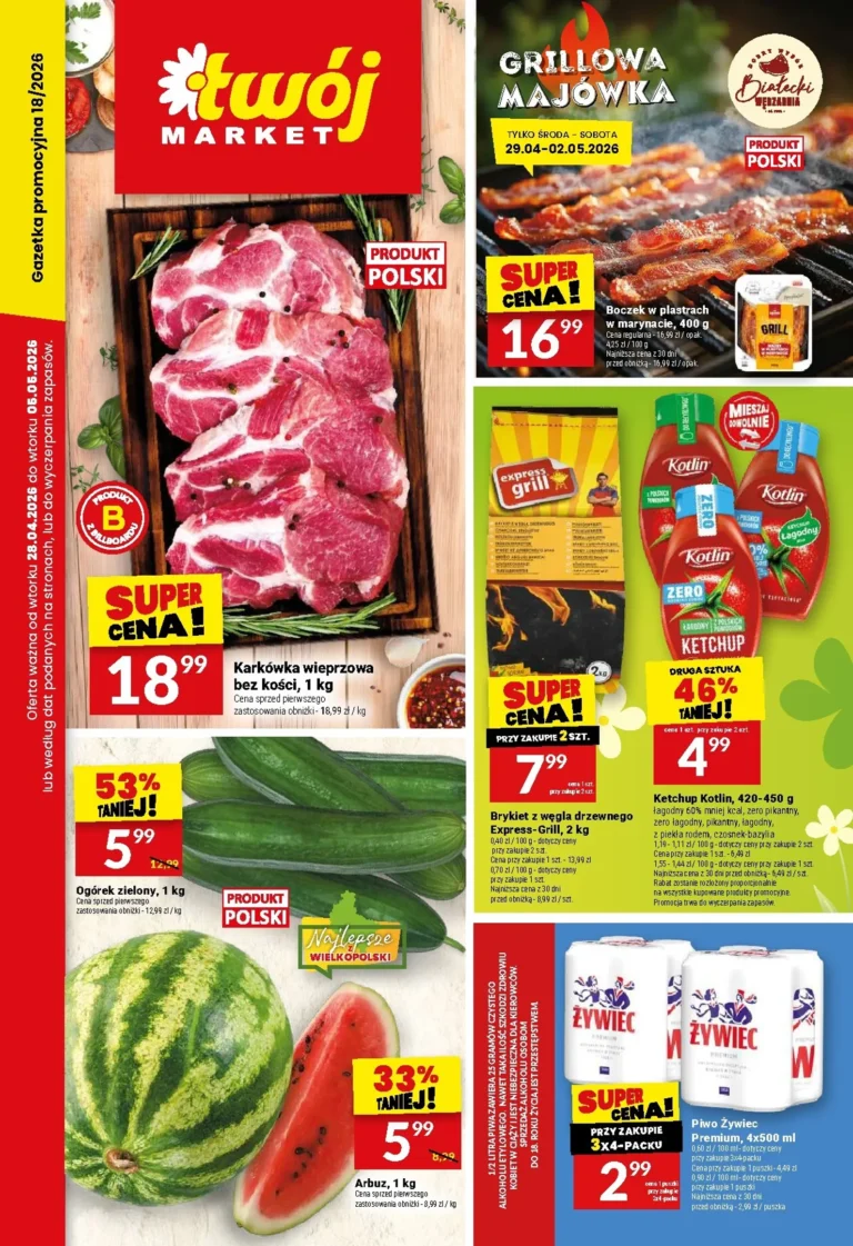 Twój Market Gazetka od 28.04.2026